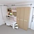 Tumidei Tiramolla 185: Innovative Child's Bed with Storage 3D model small image 2