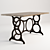 ZEFIRO Desk - Stylish and Functional 3D model small image 1