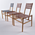 Elegant Handcrafted Furniture by David 3D model small image 1