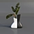 Modern Vase Revolution for Outdoors 3D model small image 1