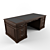 Elegant INTER Executive Desk 3D model small image 1