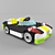 LEGO Sunset Speeder: Cool Car 3D model small image 1