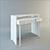 Title: Elegant Mirrored Dressing Table 3D model small image 1