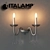 Elegant Italamp SIRIUS Wall Sconce 3D model small image 1