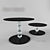 Elegant Glass Calice Table 3D model small image 1