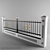 Hayat Fence: Stylish and Durable 3D model small image 2