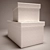 Leather-covered Boxes: 40x25x20cm 3D model small image 1