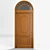 Exterier Wooder Door Model 06 3D model small image 1