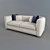 Cozy+Comfort: Maxi Sofa 200*88*H73 3D model small image 3