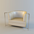 Luxury Koket Armchair 3D model small image 1