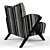 ErgoComfort Chair 3D model small image 2