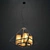 Elegant Pendant Chandelier 3D model small image 2