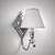 Elegant Diamond Wall Lamp 3D model small image 3