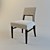 Elegant Blue Pietro Constantinini Chair 3D model small image 1