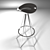 Aluminum Jamaica Bar Counter Stool 3D model small image 2