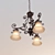 Elegant Bronze Chandelier - Kichler's Cottage Grove Collection 3D model small image 2