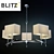 BLITZ Modern Chandelier, Art. 3171-45 3D model small image 1