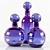 Elegant Glass Decanters: Elizabeth Lyons 3D model small image 1