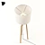 Bludot Stilt: Sleek & Stylish Floor Lamp 3D model small image 2