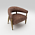 Modern Comfort Armchair 3D model small image 1