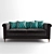 Elegance in Motion: De la Vega Sofa 3D model small image 1