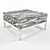 Driftwood Acrylic Coffee Table 3D model small image 2