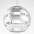 Sleek Mercur Hanging Lamp 3D model small image 2