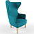 Cozy Comfort ArmChair 3D model small image 1