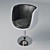 Barney Cup Holder Armchair 3D model small image 2