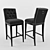 Sleek and Stylish Bar Chair 3D model small image 1