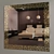 Sleek Catelan Italia Aramis Mirror 3D model small image 1