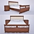 Exquisite Bed Design 3D model small image 1