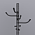 Versatile 1900mm Hanger Floor 3D model small image 2