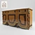 Luxury Riva 4076 Art Cabinet 3D model small image 1