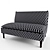 Elegant Maxwell Sofa by Eichholtz 3D model small image 2