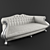 Cozy Comfy Couch 3D model small image 1