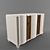 Versatile Storage Solution: Chest of Drawers 3D model small image 1