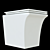 Sleek Vitruvit Simply WC 3D model small image 1