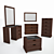 TOKYO Furniture Set: Elegant and Functional 3D model small image 1