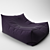 Pod 325: Ultimate Comfort Bean Bag 3D model small image 1