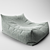 Pod 325: Ultimate Comfort Bean Bag 3D model small image 2