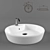 Stylish Stile Sink 09-82 3D model small image 1
