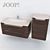 German-made JOOP! bathroom vanity 3D model small image 1