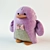 Title: Charming Penguin Plush Toy 3D model small image 1