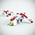 Star Wars LEGO Mini Gunship & Shuttle 3D model small image 2