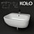 Kolo Style Washbasin 3D model small image 1