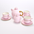 Porcellane Villari Tea set 3D model small image 1