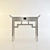 Asian Style Mango Wood Console 3D model small image 1