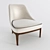 Elegant ULIVI Armchair Dory 3D model small image 1