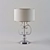 Italian Elegance: Cortezari Erika Table Lamp 3D model small image 1